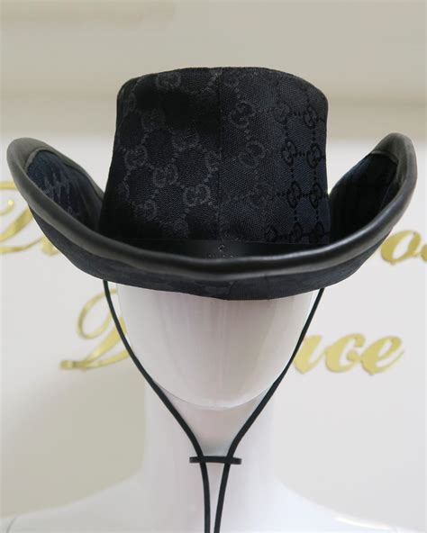 cowboy hat from gucci price|Gucci hat men black.